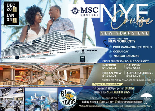 MSC NYE Cruise 2026